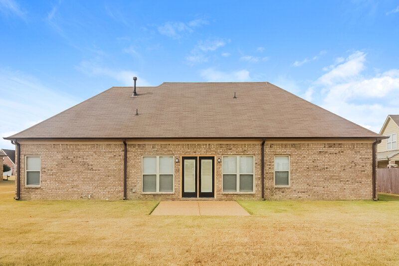 2,285/Mo, 5112 Delaney Valley Ln Bartlett, TN 38002 Rear View