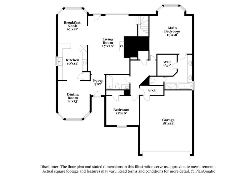 3,110/Mo, 7311 Hunters Horn Dr Olive Branch, MS 38654 Floor Plan View 2