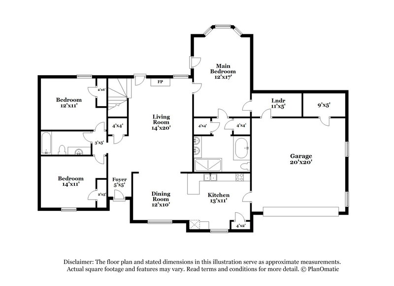 2,630/Mo, 185 Parkway Cv W Hernando, MS 38632 Floor Plan View