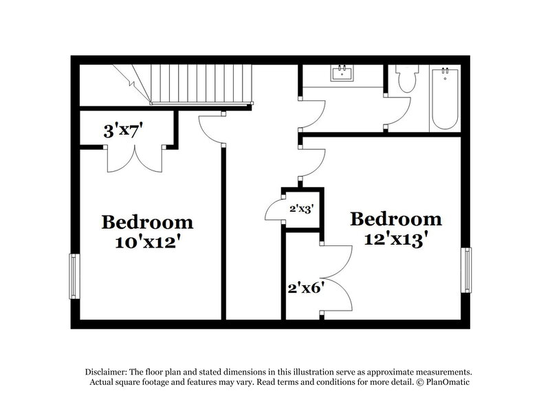2,110/Mo, 5971 Prairie Cv Millington, TN 38053 Floor Plan View