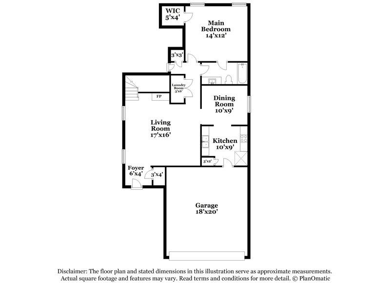 2,110/Mo, 5971 Prairie Cv Millington, TN 38053 Floor Plan View 2