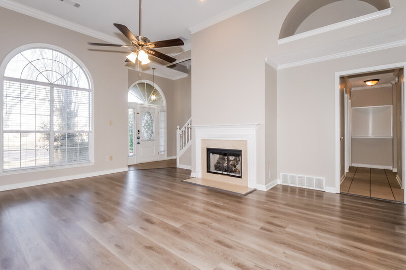 2,165/Mo, 8421 Trinity Rd Cordova, TN 38018 Living Room View