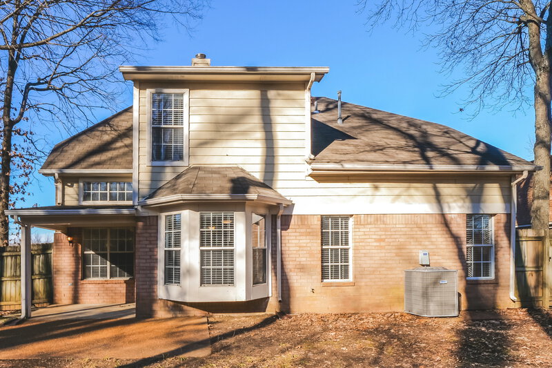 2,165/Mo, 8421 Trinity Rd Cordova, TN 38018 Rear View