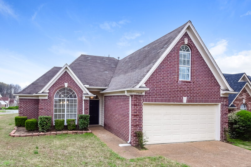 1,860/Mo, 7248 Bridgefield Dr Cordova, TN 38018 Front View