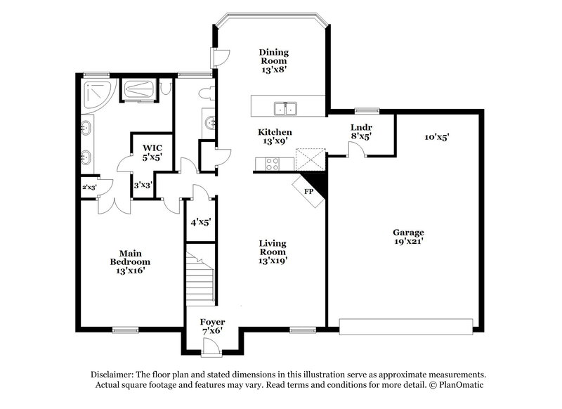 1,675/Mo, 25 Oakleaf Cv Oakland, TN 38060 Floor Plan View