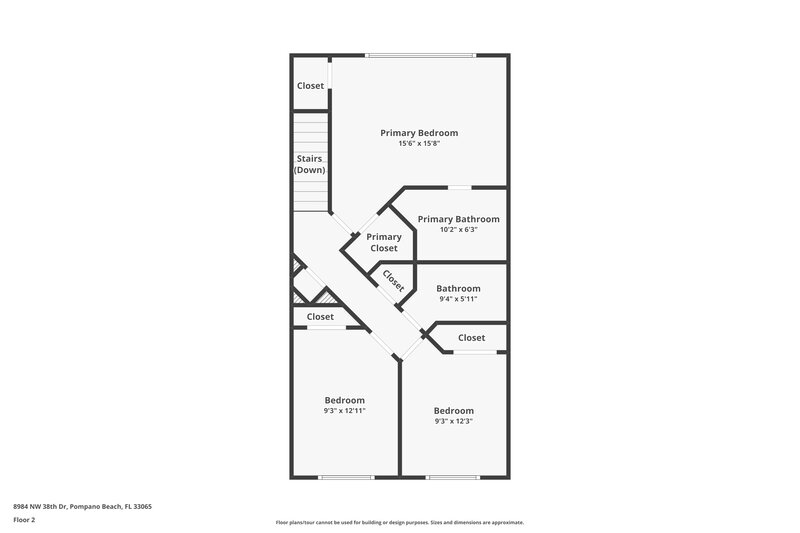 2,430/Mo, 8984 NW 38th Dr Coral Springs, FL 33065 Floor Plan View 2