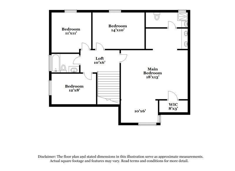 3,560/Mo, 5422 NW 42nd Way Coconut Creek, FL 33073 Floor Plan View