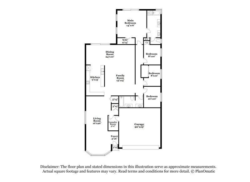 3,250/Mo, 7540 Ridgefield Ln Lake Worth, FL 33467 Floor Plan View