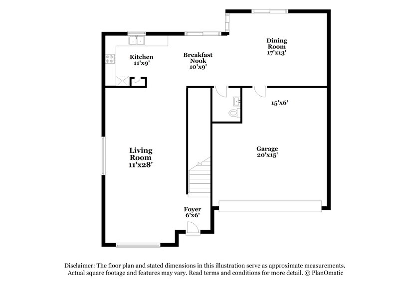 2,975/Mo, 5488 NW 45th Way Coconut Creek, FL 33073 Floor Plan View