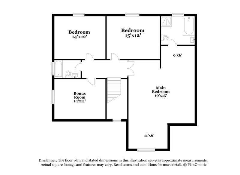 2,975/Mo, 5488 NW 45th Way Coconut Creek, FL 33073 Floor Plan View 2