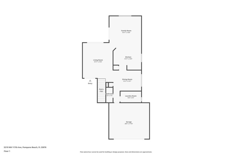 3,345/Mo, 5219 NW 117th Ave Coral Springs, FL 33076 Floorplan View