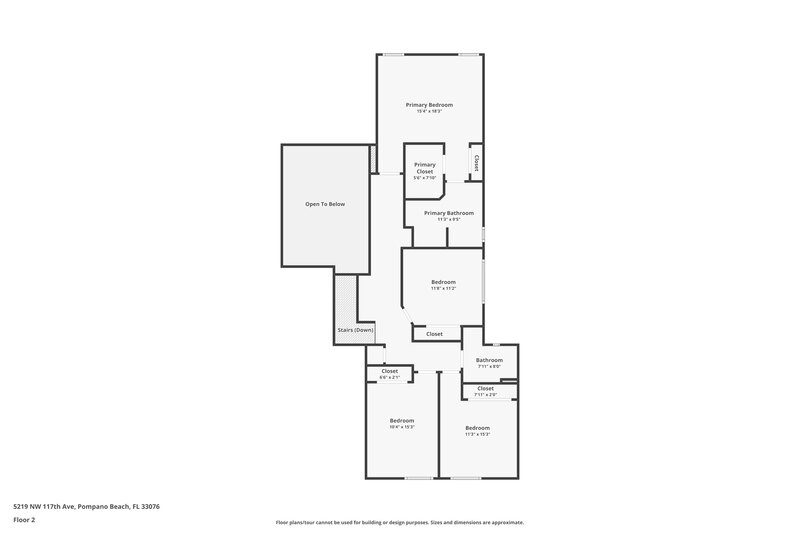 3,345/Mo, 5219 NW 117th Ave Coral Springs, FL 33076 Floorplan View 2