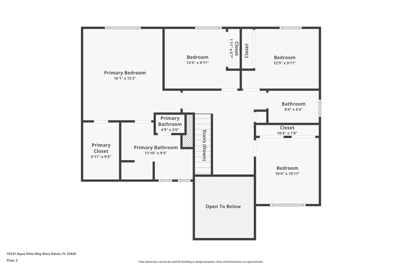 3,665/Mo, 10141 Aqua Vista Way Boca Raton, FL 33428 Floor Plan View 2