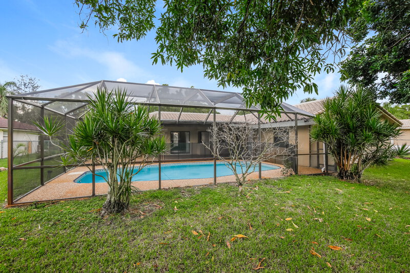 3,830/Mo, 9697 SW 1st Ct Coral Springs, FL 33071 Rear View