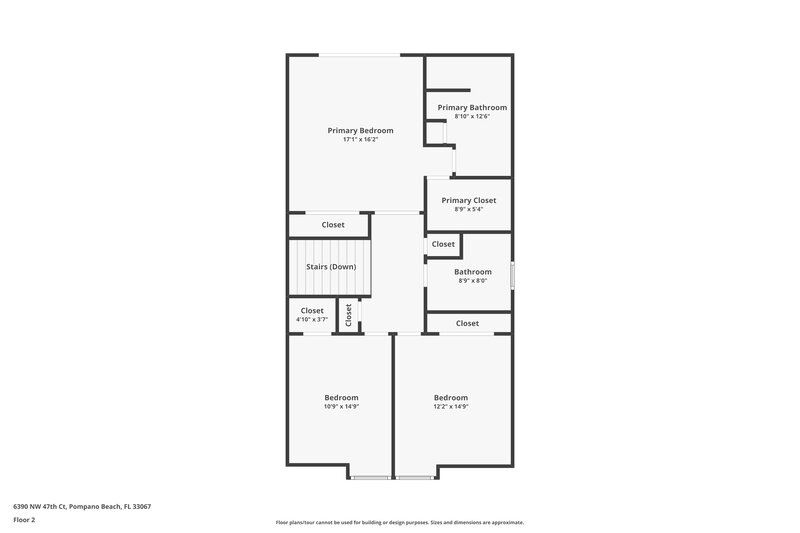 4,240/Mo, 6390 NW 47th Ct Coral Springs, FL 33067 Floor Plan View 2