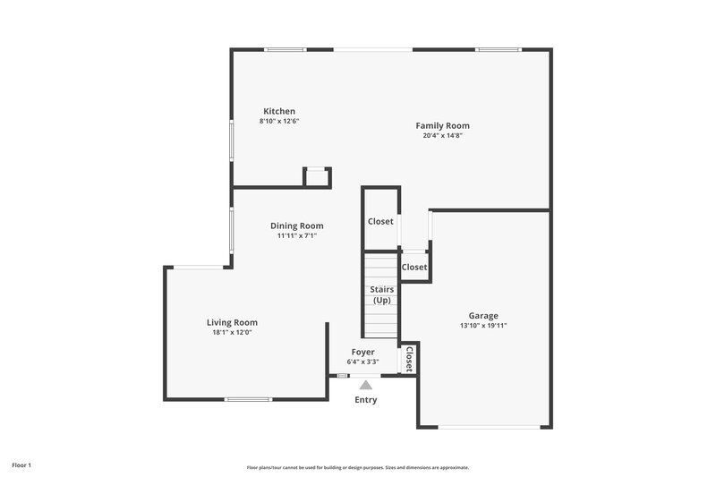 3,275/Mo, 4451 NW 61st Pl Coconut Creek, FL 33073 Floor Plan View