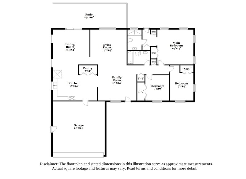 3,330/Mo, 11370 Chipmunk Dr Boca Raton, FL 33428 Floor Plan View