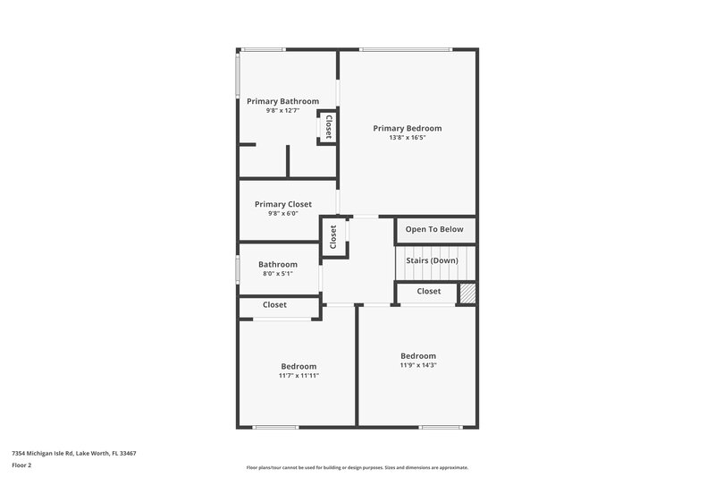 3,355/Mo, 7354 Michigan Isle Rd Lake Worth, FL 33467 Floor Plan View 2