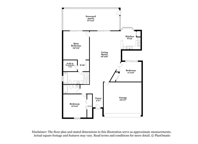 2,515/Mo, 13000 Meadowbreeze Dr Wellington, FL 33414 Floorplan View