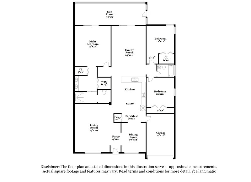 3,065/Mo, 7425 Ansley Dr Lake Worth, FL 33467 Floor Plan View
