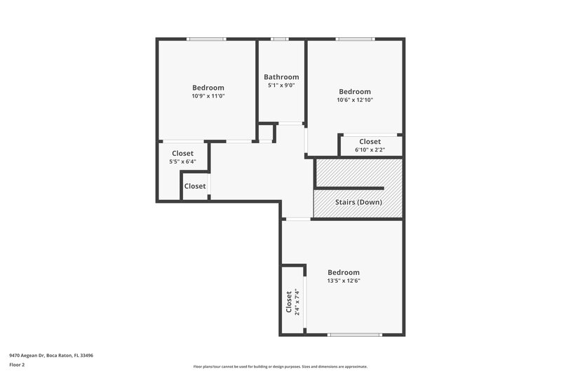 3,675/Mo, 9470 Aegean Dr Boca Raton, FL 33496 Floor Plan View 2