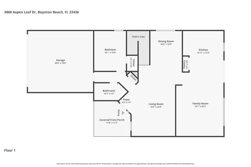 3,835/Mo, 3868 Aspen Leaf Dr Boynton Beach, FL 33436 Floor Plan View 2
