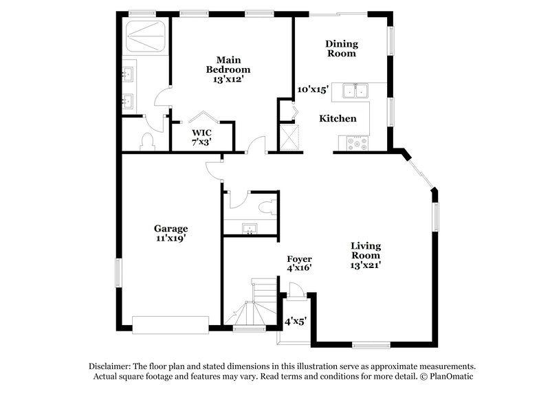 3,010/Mo, 6131 NW 44th Ln Coconut Creek, FL 33073 Floor Plan View