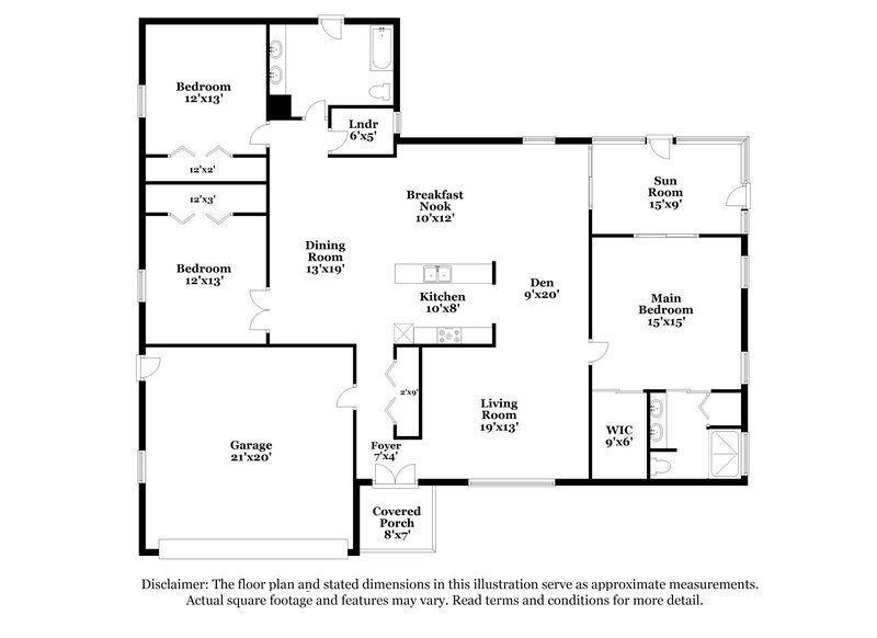 3,520/Mo, 1653 Primrose Ln Wellington, FL 33414 Floor Plan View