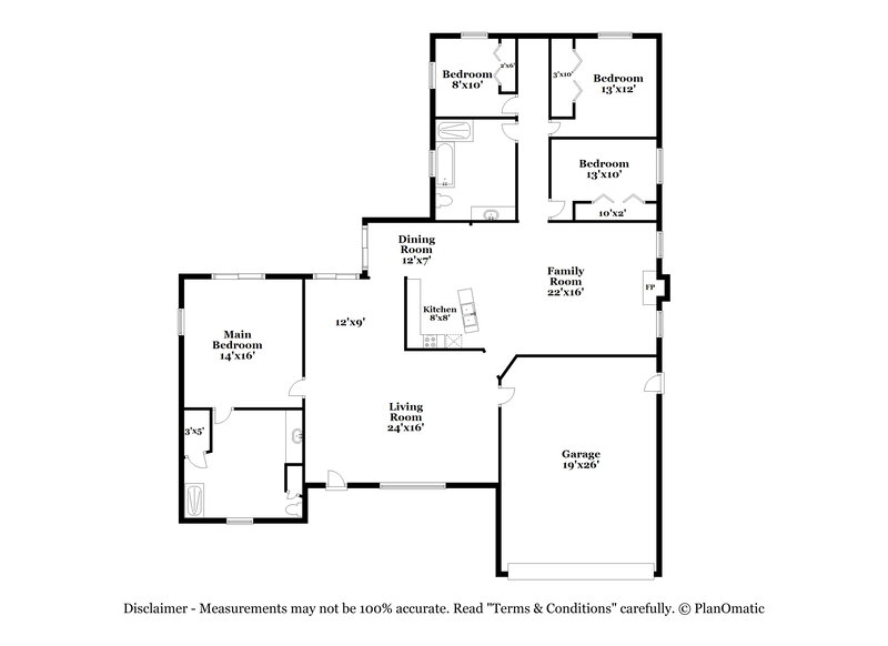3,850/Mo, 172 Royal Pine Cir S Royal Palm Beach, FL 33411 Floor Plan View