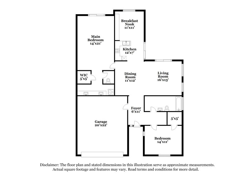 3,555/Mo, 5365 NW 54th St Coconut Creek, FL 33073 Floor Plan View
