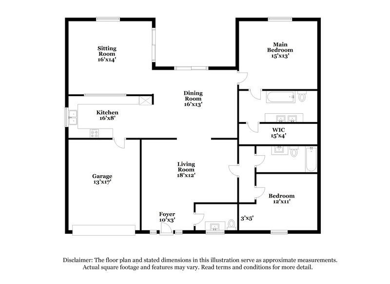3,545/Mo, 20370 SW 129th Pl Miami, FL 33177 Floor Plan View
