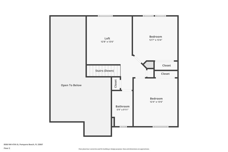4,185/Mo, 8506 NW 47th St Coral Springs, FL 33067 Floor Plan View 2