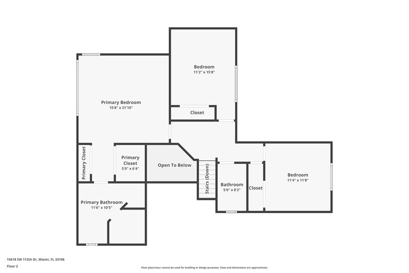 3,605/Mo, 15618 SW 112th Dr Miami, FL 33196 Floor Plan View 2