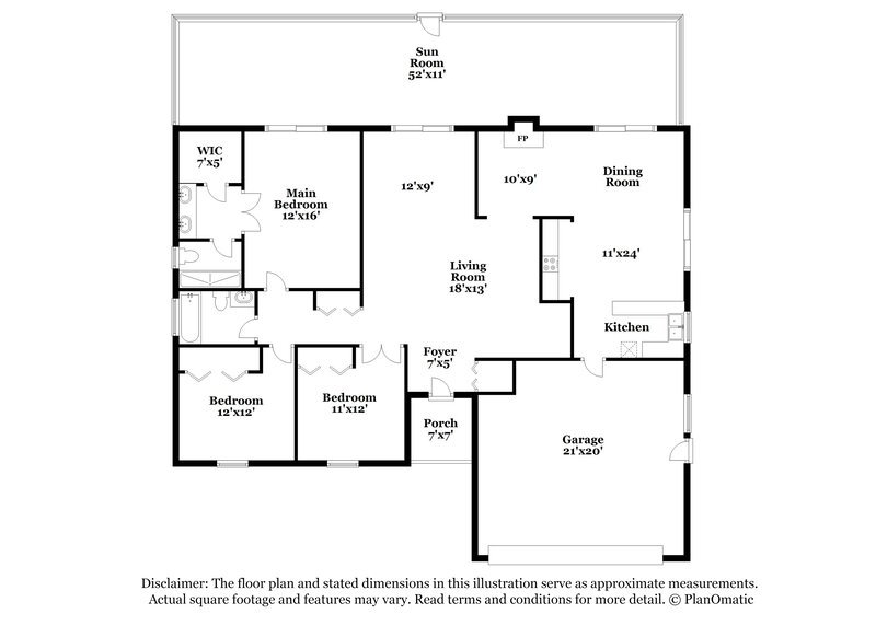 3,250/Mo, 147 Viscaya Ave Royal Palm Beach, FL 33411 Floor Plan View