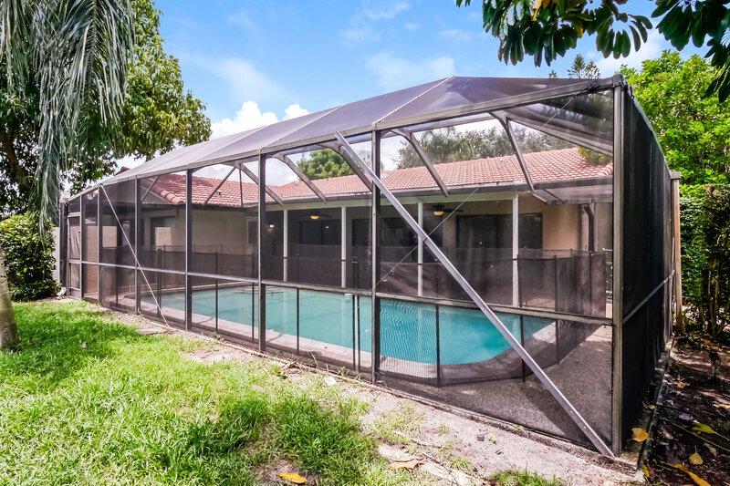 4,100/Mo, 8362 Shadow Wood Blvd Coral Springs, FL 33071 Rear View