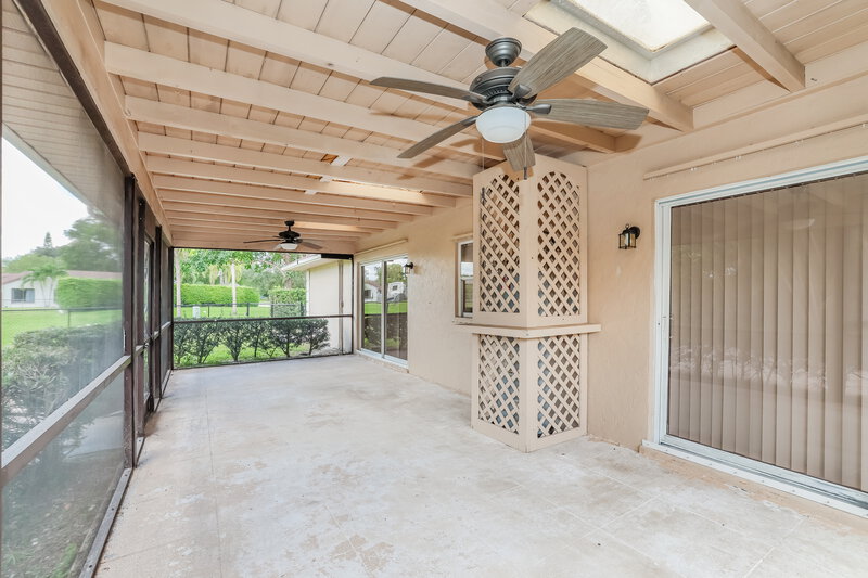 3,225/Mo, 12685 Westport Cir Wellington, FL 33414 Screen Porch View