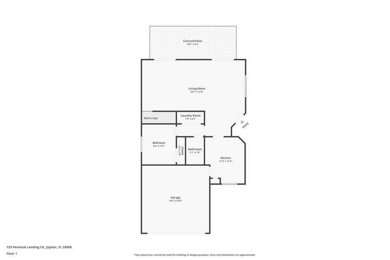 3,030/Mo, 125 Pennock Landing Cir Jupiter, FL 33458 Floor Plan View