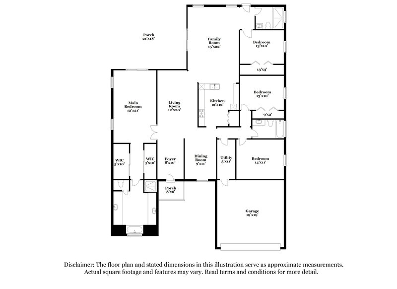 5,430/Mo, 1755 Palisades Dr West Palm Beach, FL 33411 Floor Plan View