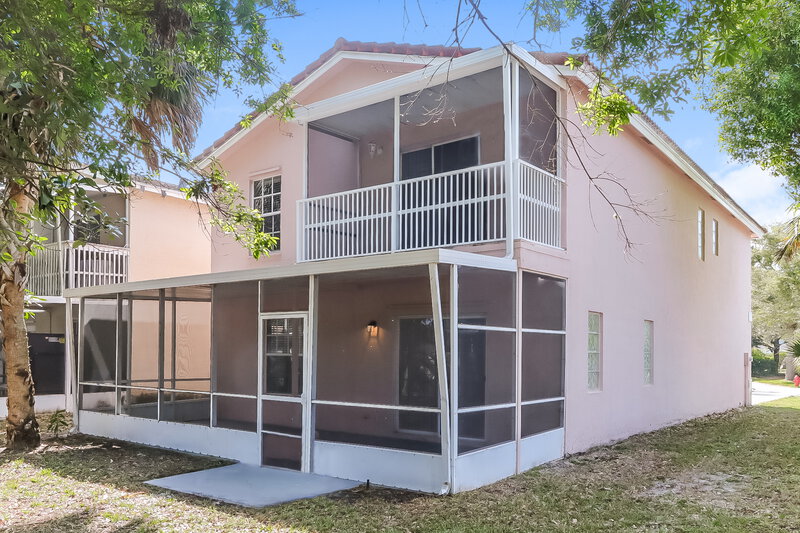 3,910/Mo, 4124 Pine Hollow Cir Greenacres, FL 33463 Rear View