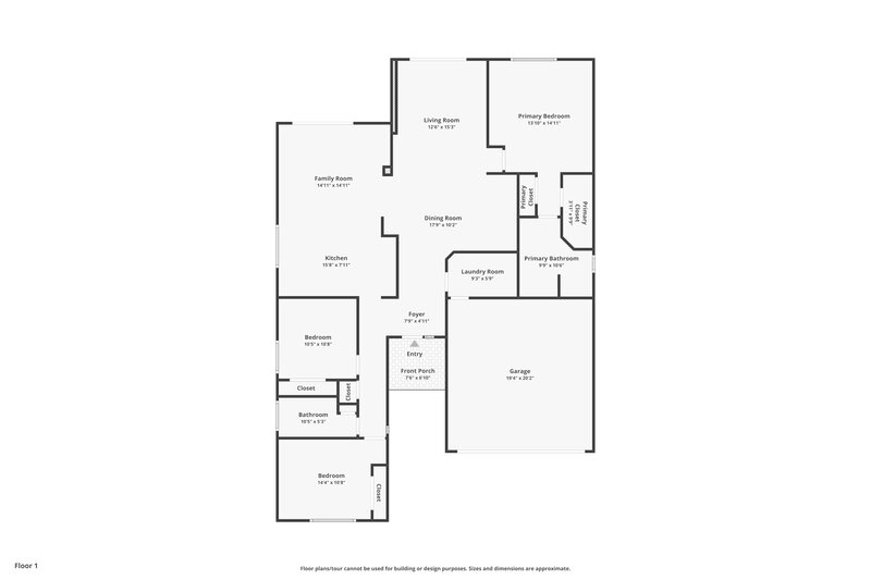3,325/Mo, 214 NW 117th Way Coral Springs, FL 33071 Floor Plan View