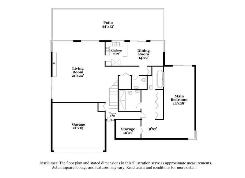 5,120/Mo, 12762 SW 116th Ter Miami, FL 33186 Floor Plan View