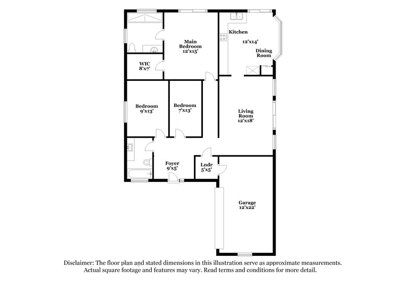 2,975/Mo, 4792 NW 5th Pl Coconut Creek, FL 33063 Floor Plan View