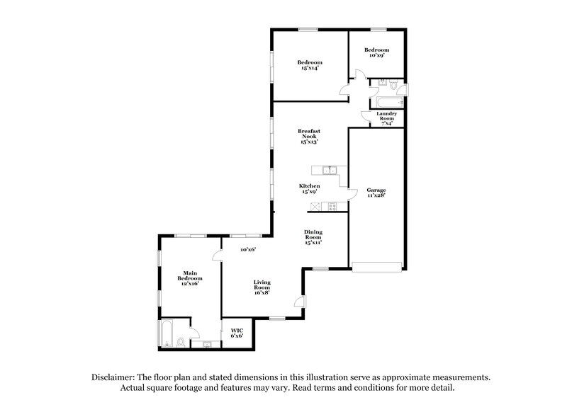 3,250/Mo, 11415 Whisper Sound Dr Boca Raton, FL 33428 Floor Plan View