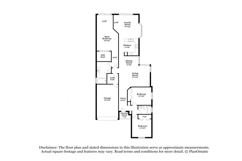 3,255/Mo, 15271 SW 51st St Davie, FL 33331 Floor Plan View