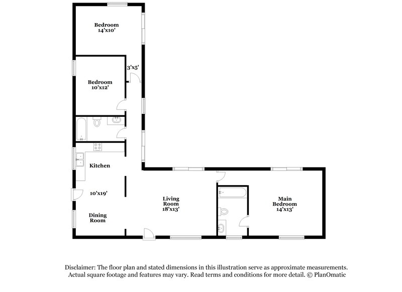 4,430/Mo, 7301 Tropicana St Miramar, FL 33023 Floor Plan View