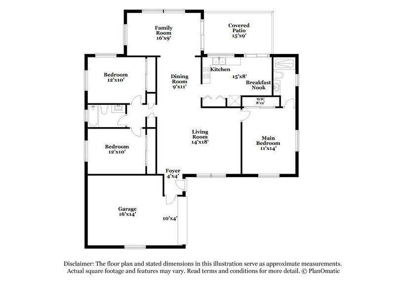 4,060/Mo, 8681 NW 25th St Sunrise, FL 33322 Floorplan View