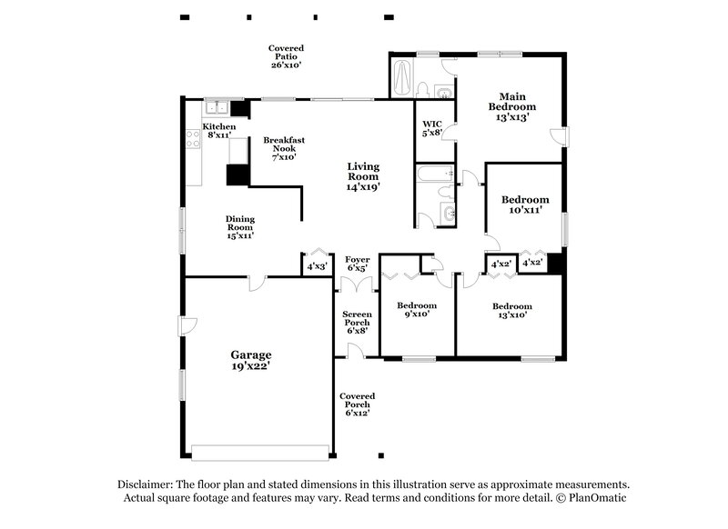 3,390/Mo, 6910 NW 84th St Tamarac, FL 33321 Floor Plan View