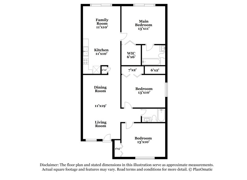 2,850/Mo, 2555 W 65th St Hialeah, FL 33016 Floor Plan View