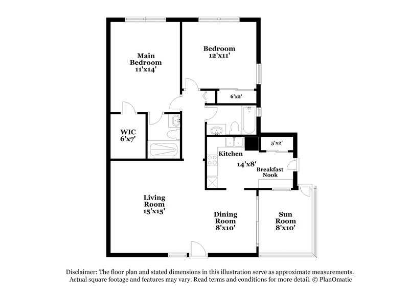 2,175/Mo, 7161 W SUNRISE BLVD Plantation, FL 33313 Floor Plan View
