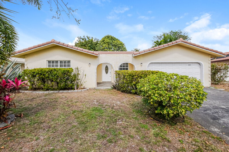 0/Mo, 8491 Nw 26Th Dr Coral Springs, FL 33065 External View